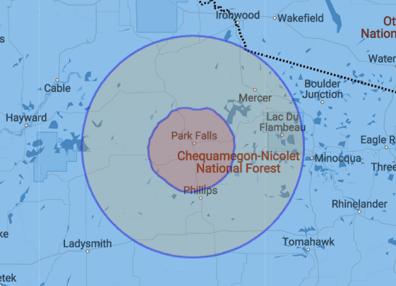 WPFP Coverage Map