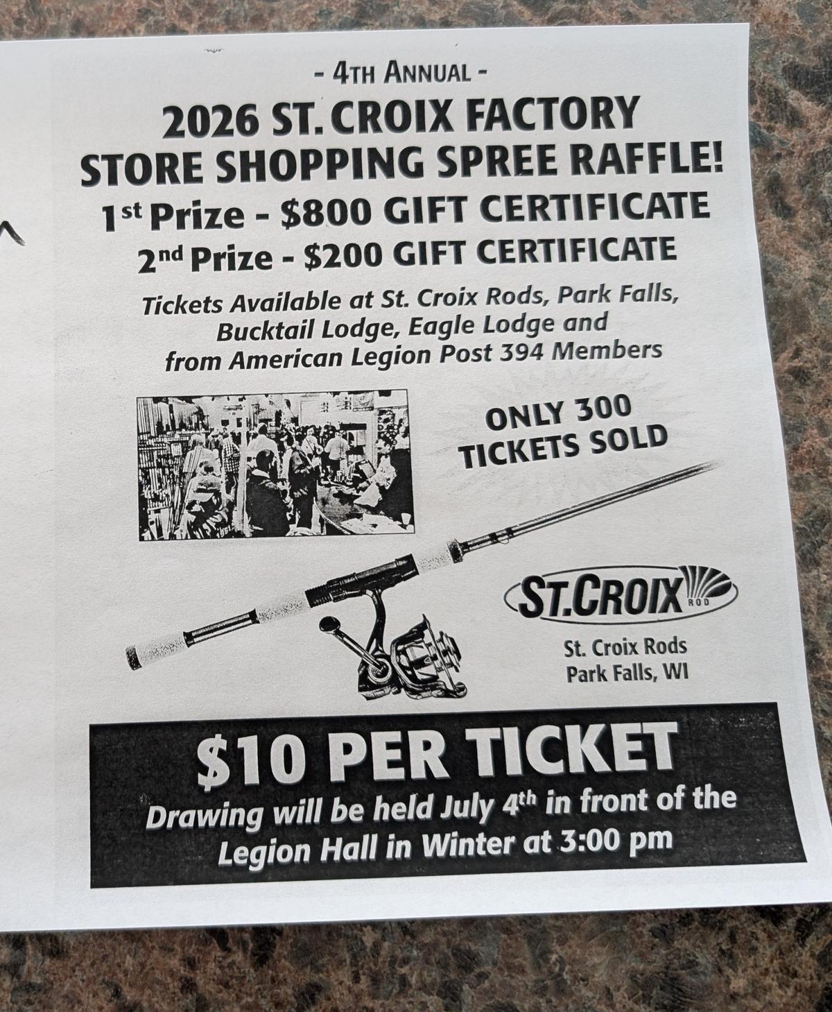 Winter Legion Raffle