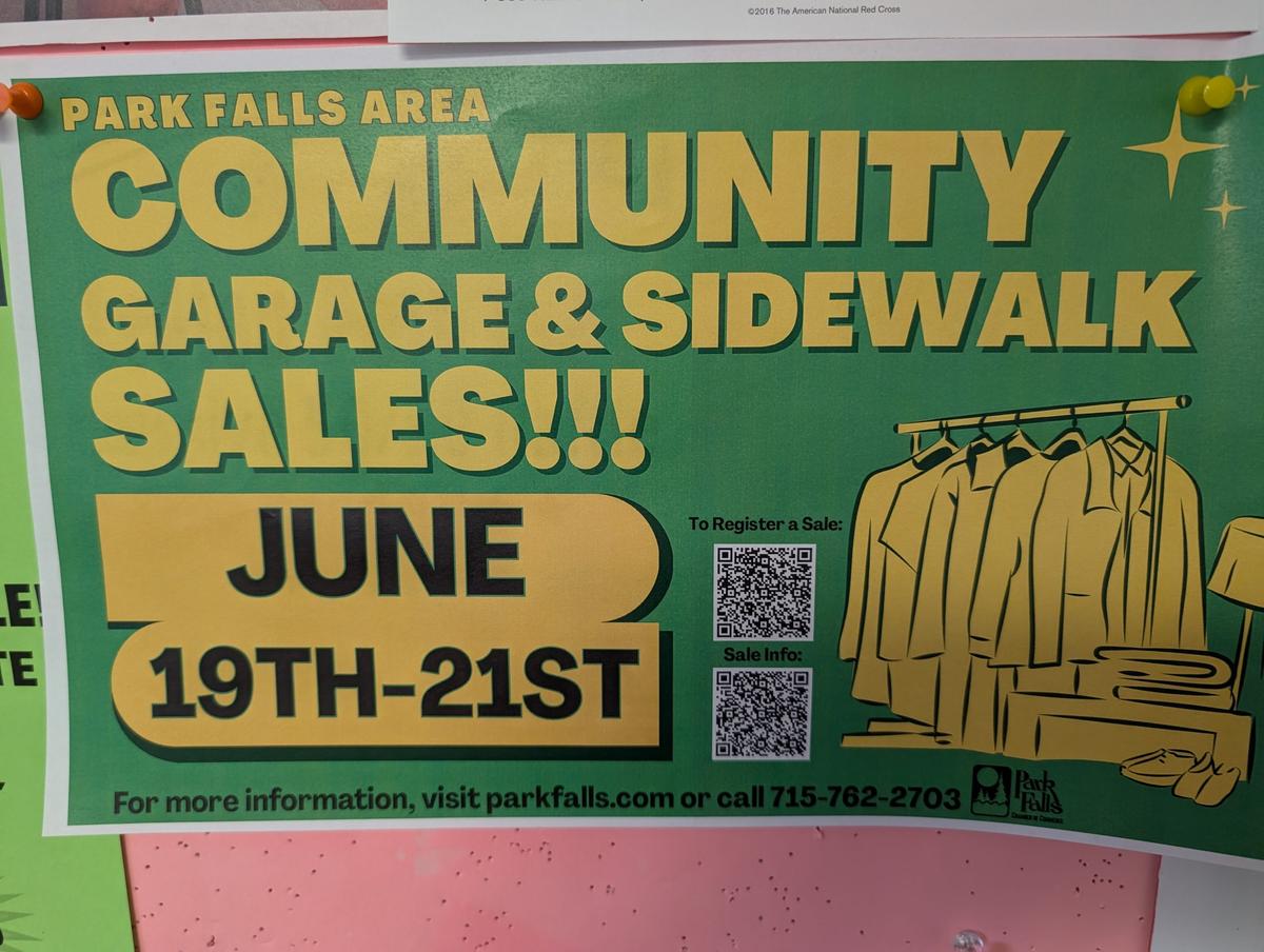 Park Falls Community Wide Garage Sales