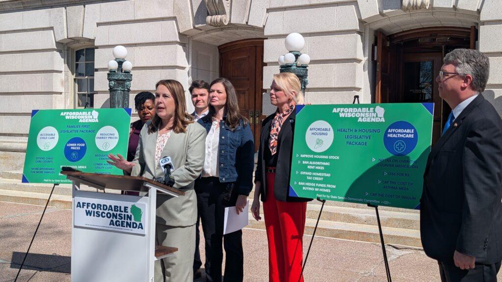 Senate Democrats lay out affordability agenda, criticize GOP for suspending special session