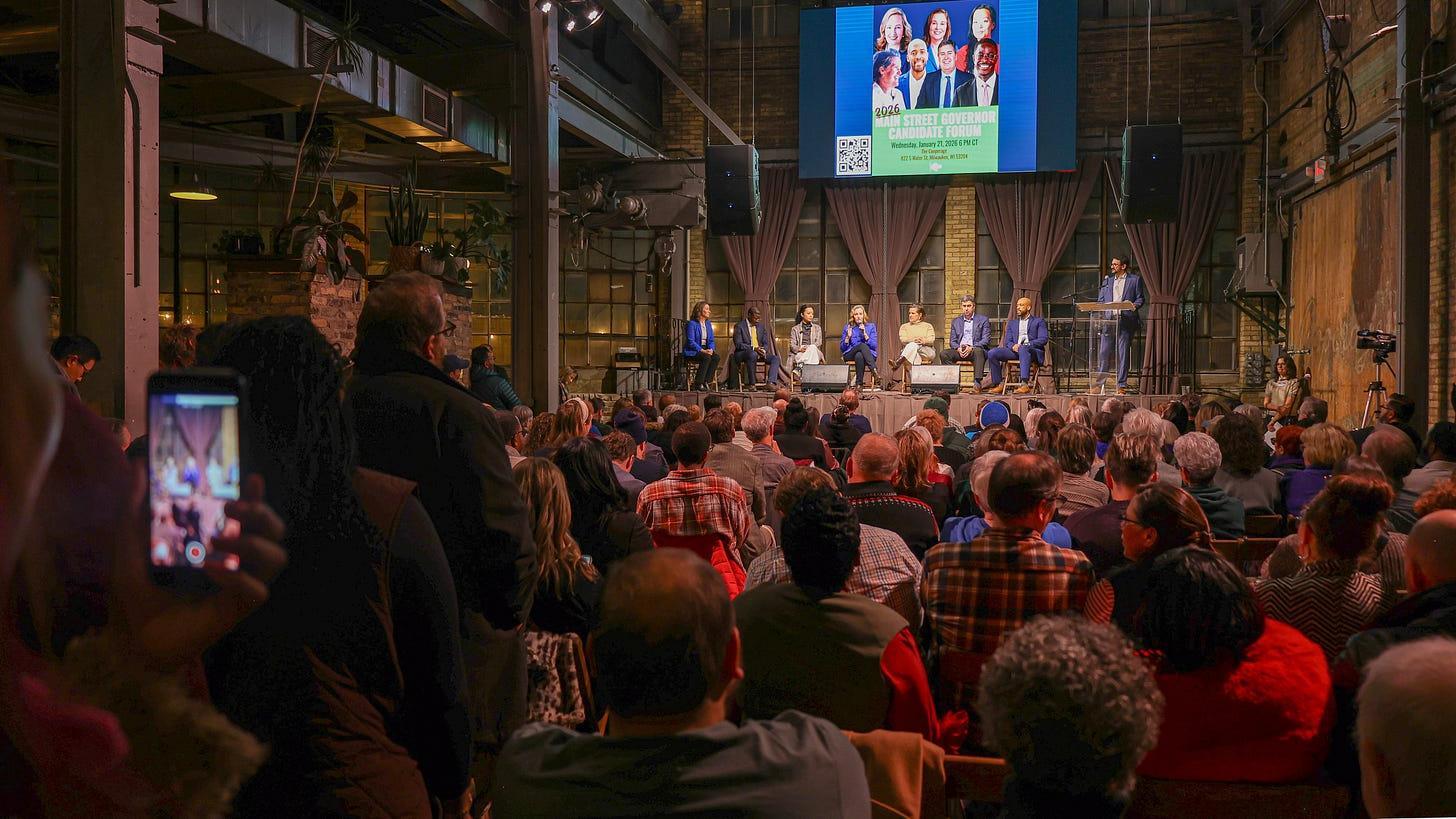 Candidate forum shows Democrats’ strong bench in the race for governor in Wisconsin